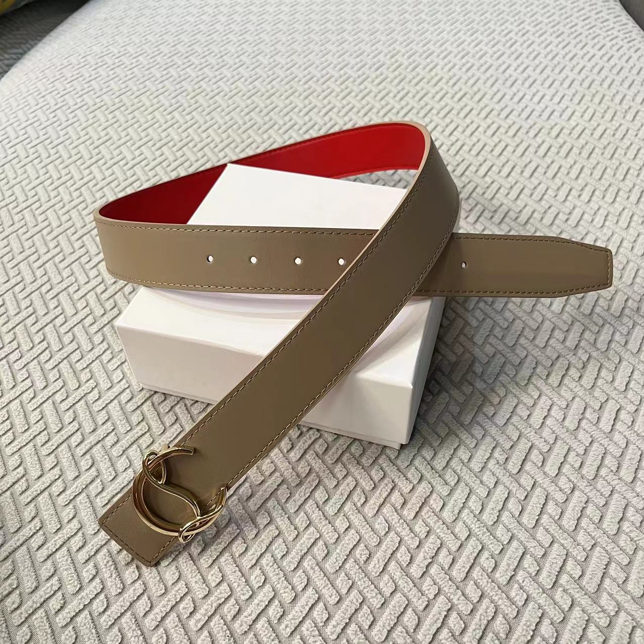 Christian Louboutin reversible  belts