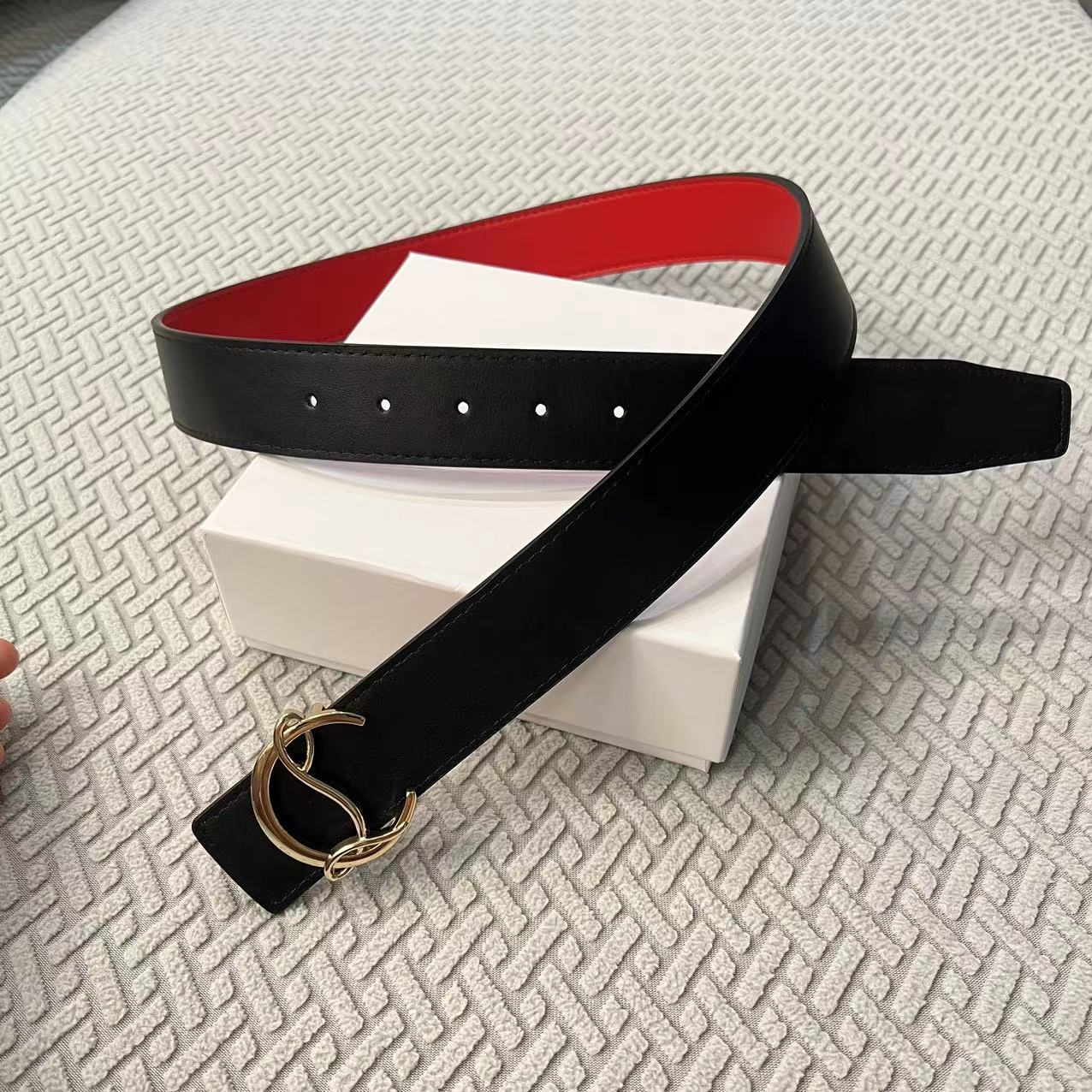 Christian Louboutin reversible  belts