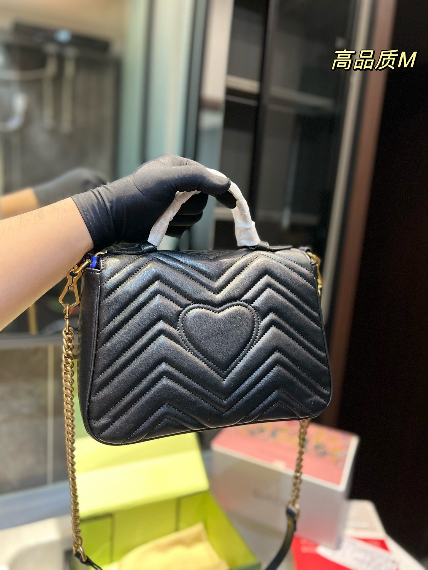 Gucci  Marmont Handbag Top Handle