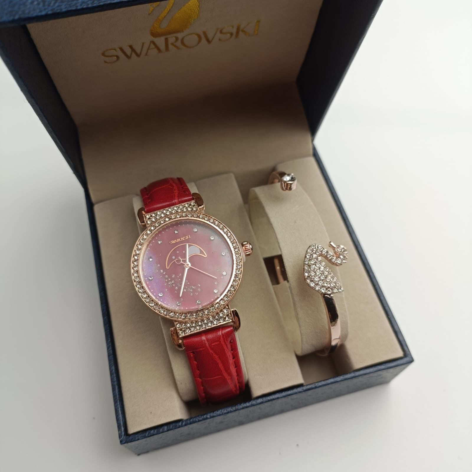 Swarovski Watch Bangle Set