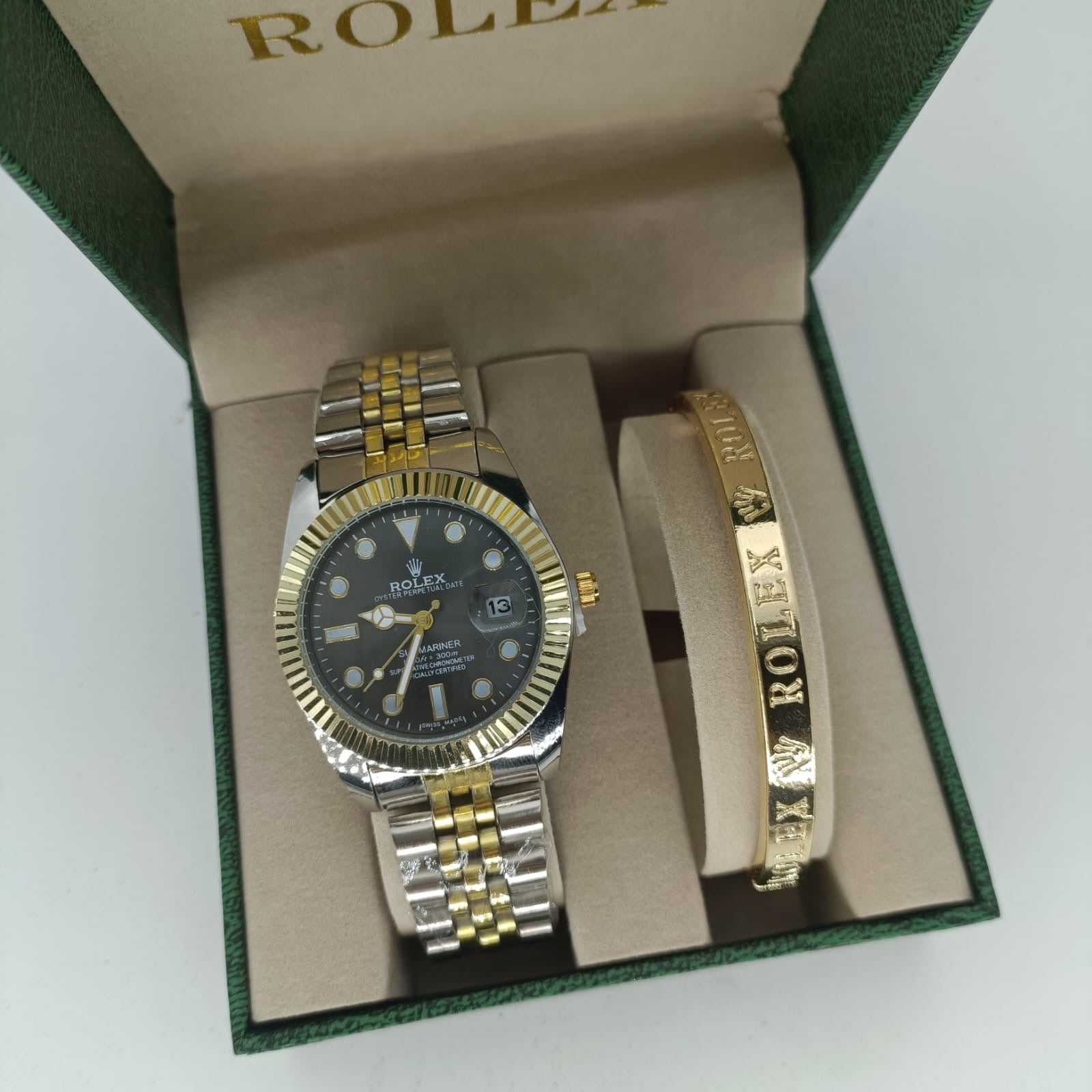Rolex Watch and Bangle Set