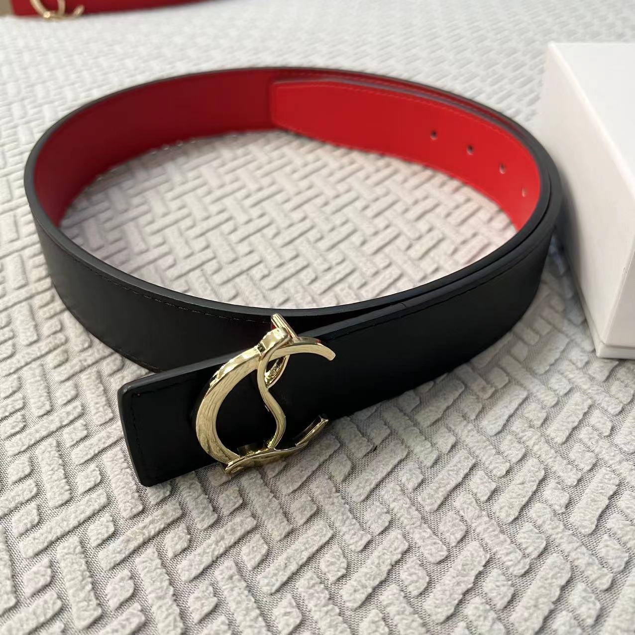 Christian Louboutin reversible  belts