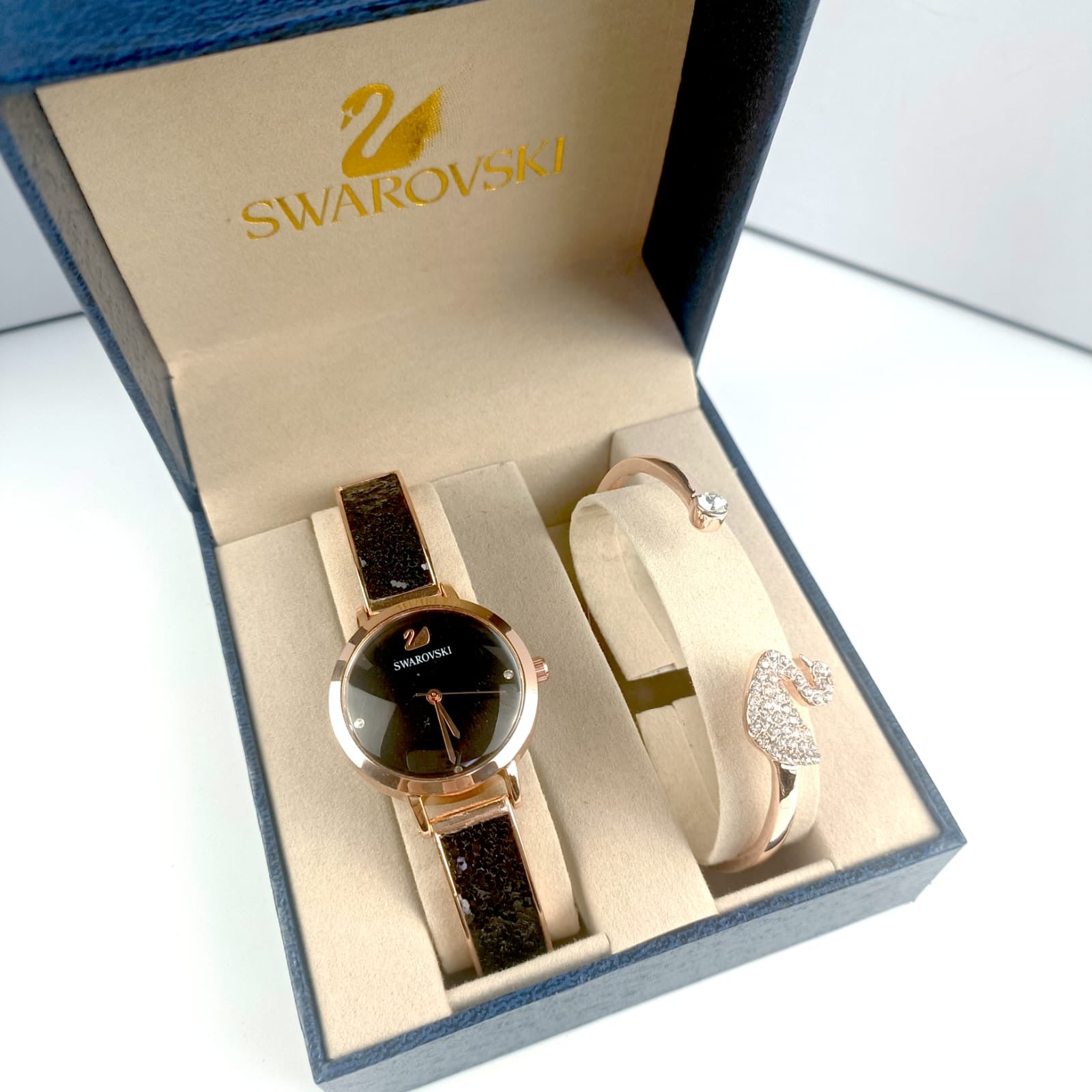 Swarovski Watch Bangle Set.