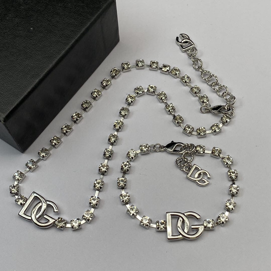 Dolce and Gabbana Necklace and Bracelet