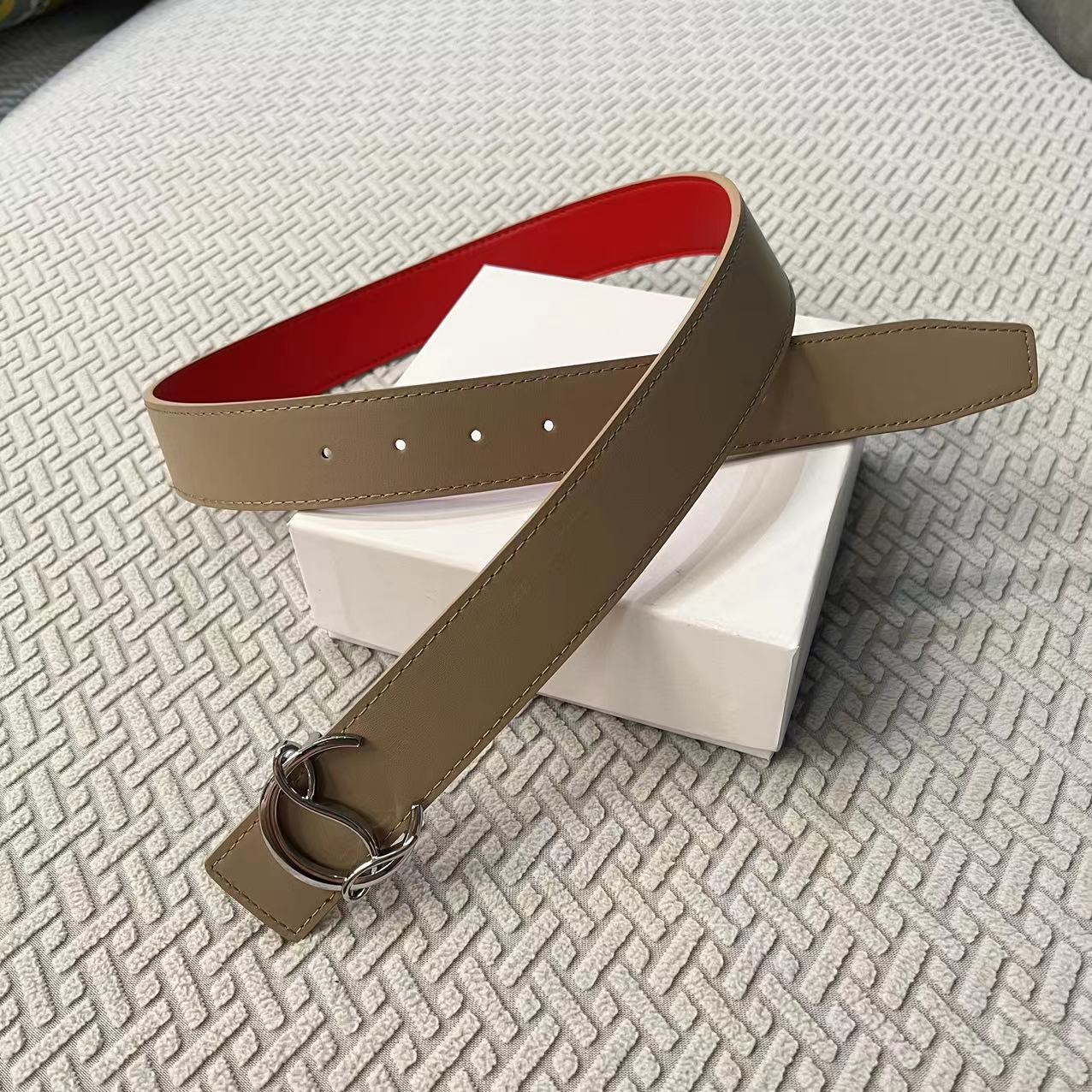 Christian Louboutin reversible  belts