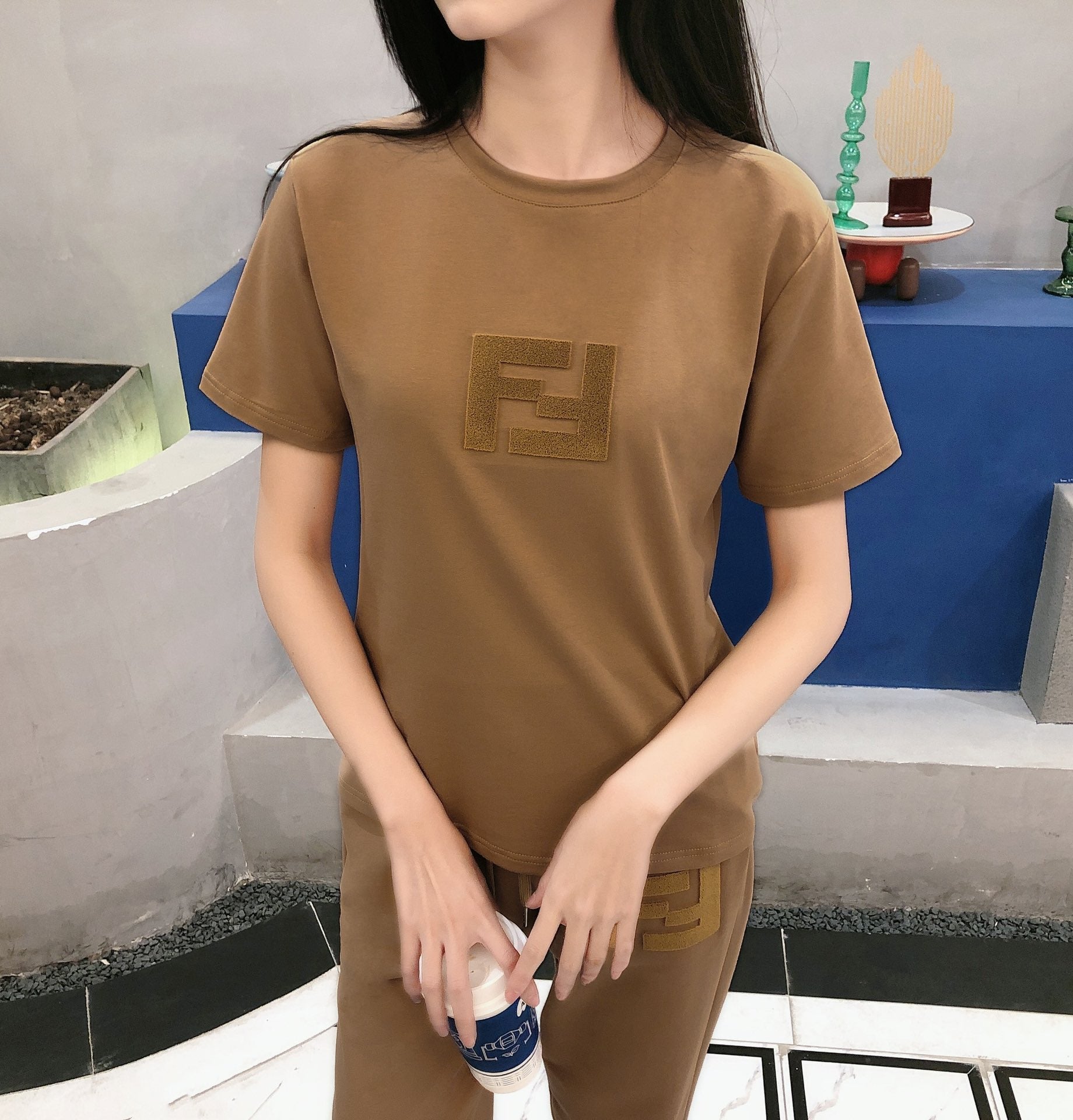 Fendi jumper and T-Shirt