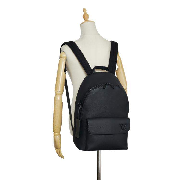 Louis Vuitton Black Aerogram Takeoff Backpack