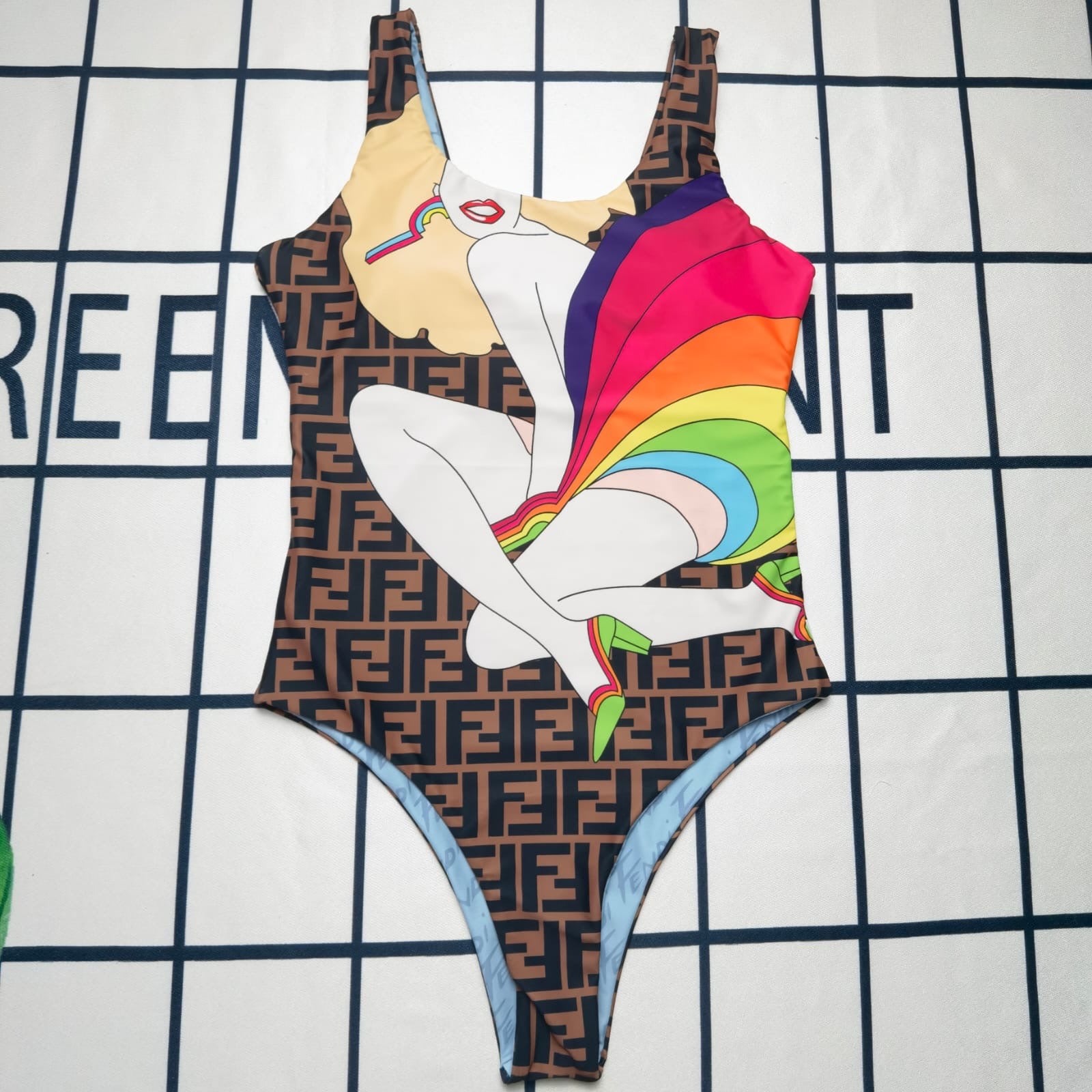 Fendi Swimwear bodysuit