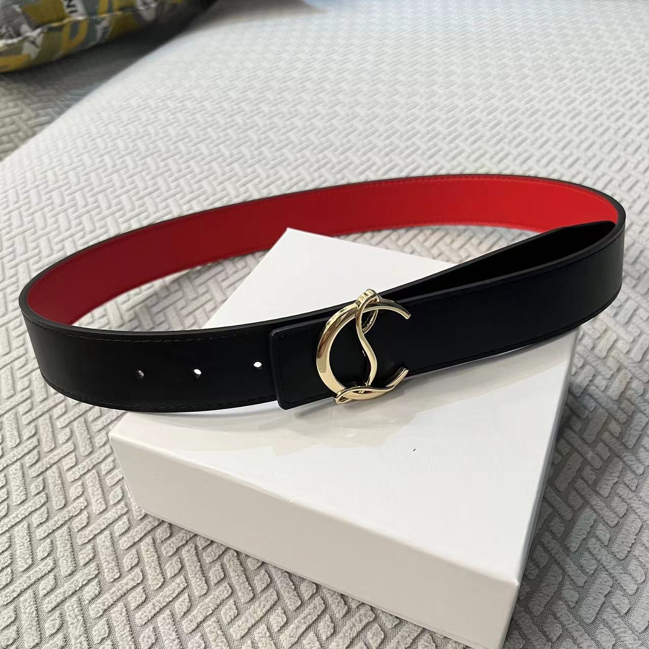 Christian Louboutin reversible  belts