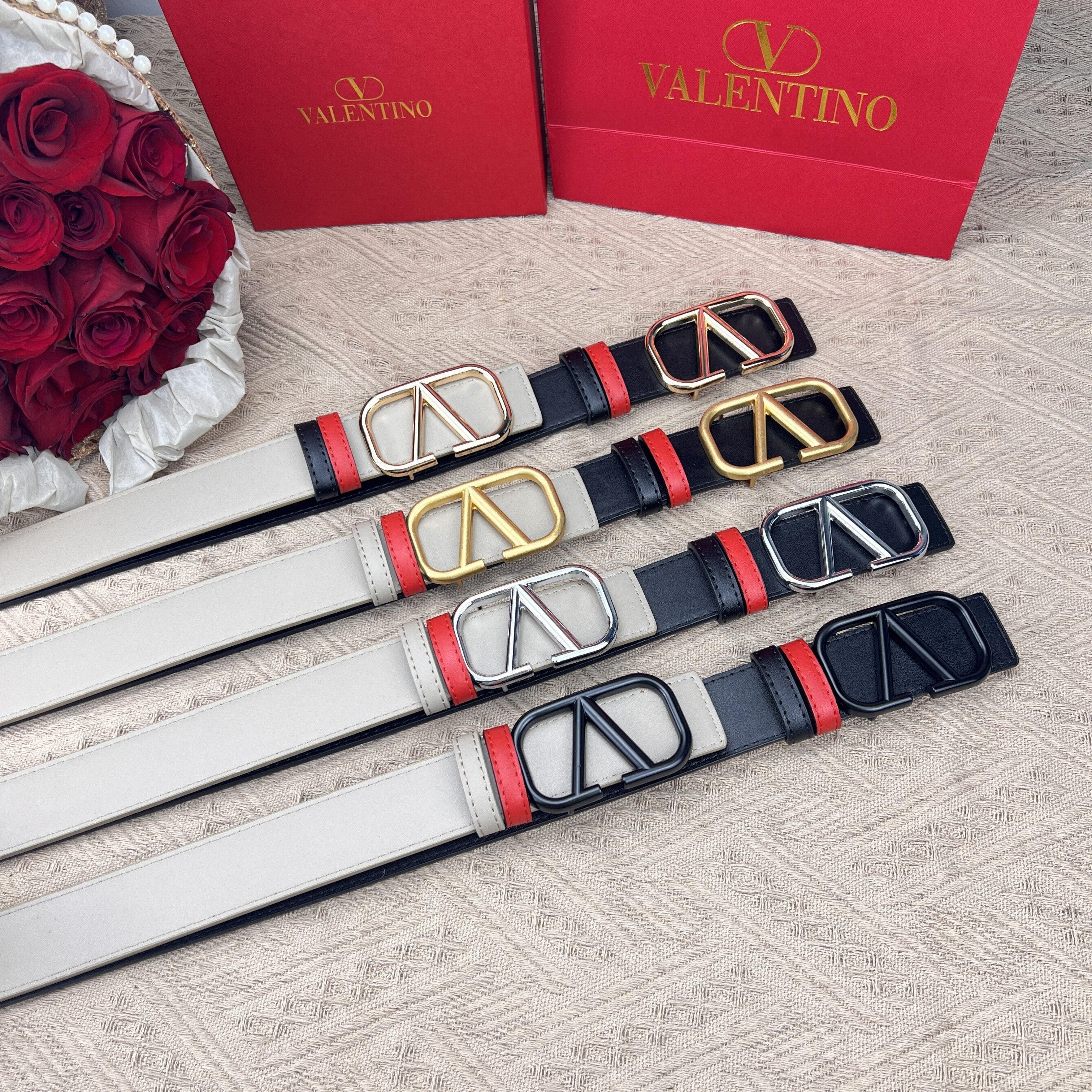 Valentino  VLT reversible  belts