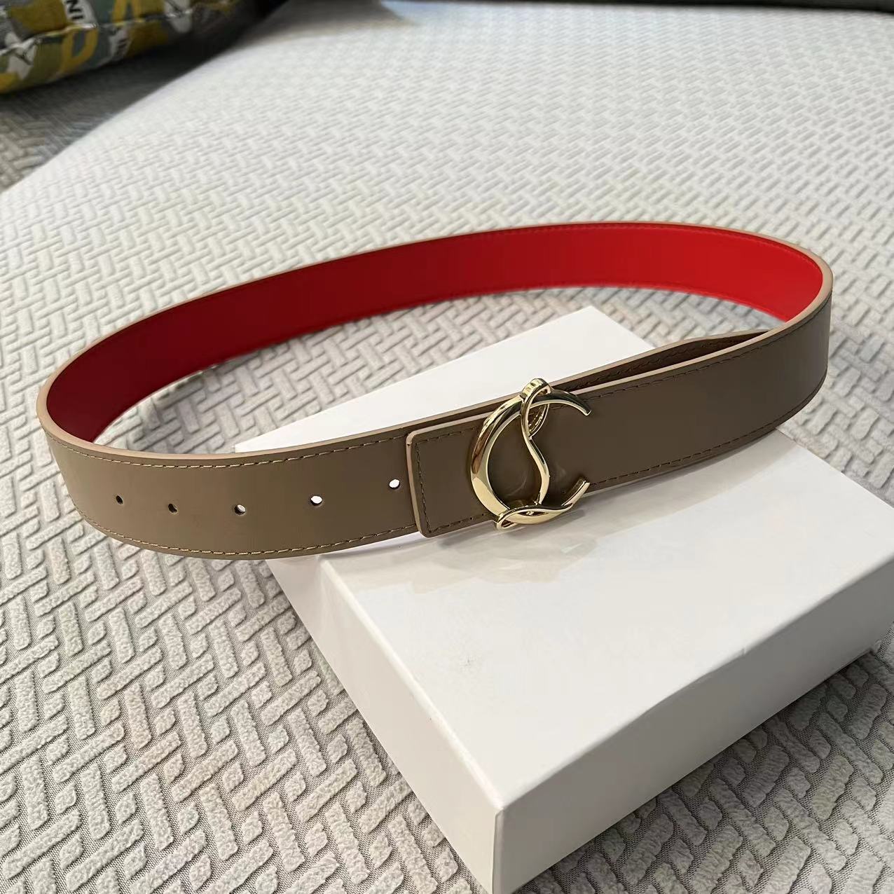 Christian Louboutin reversible  belts