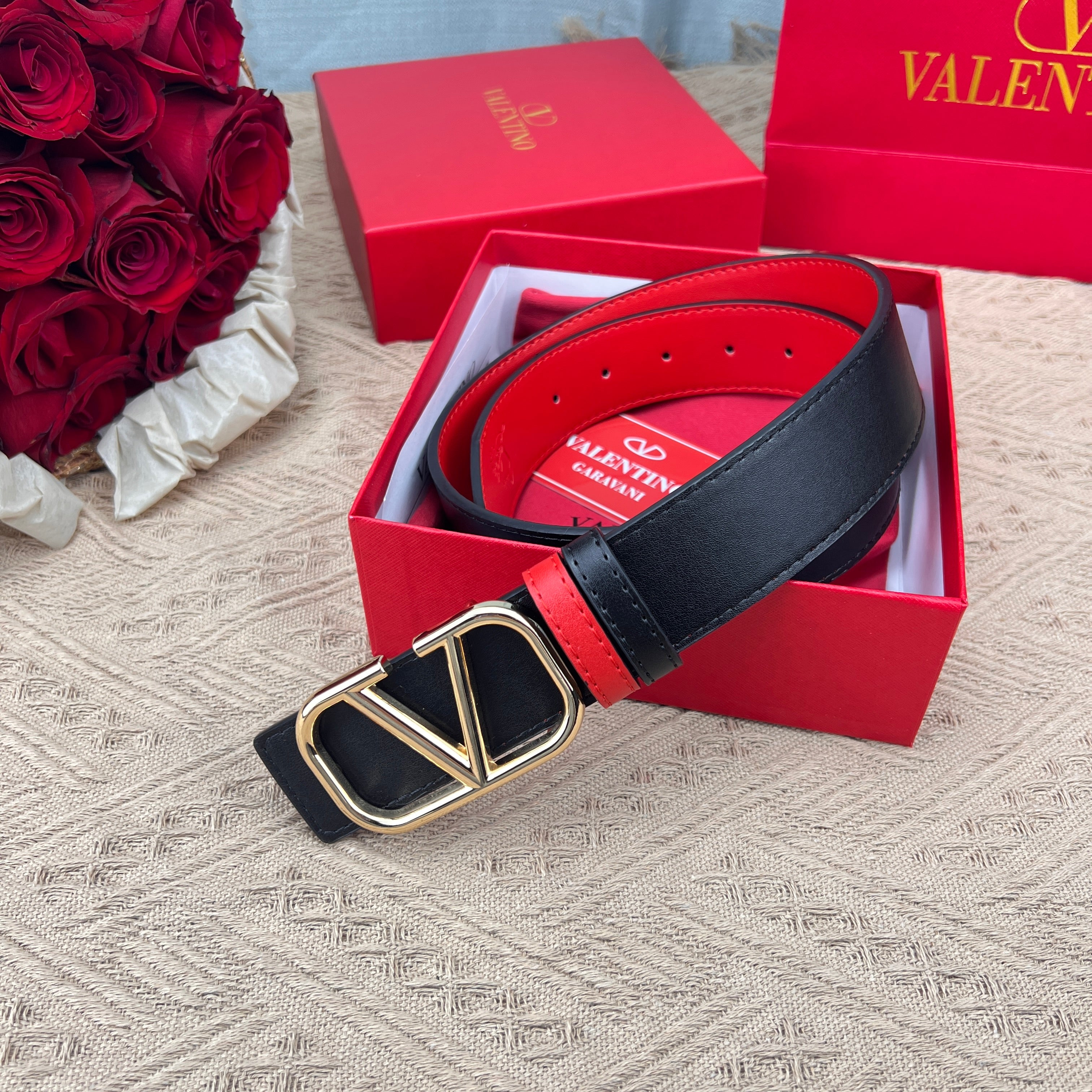 Valentino  VLT reversible  belts