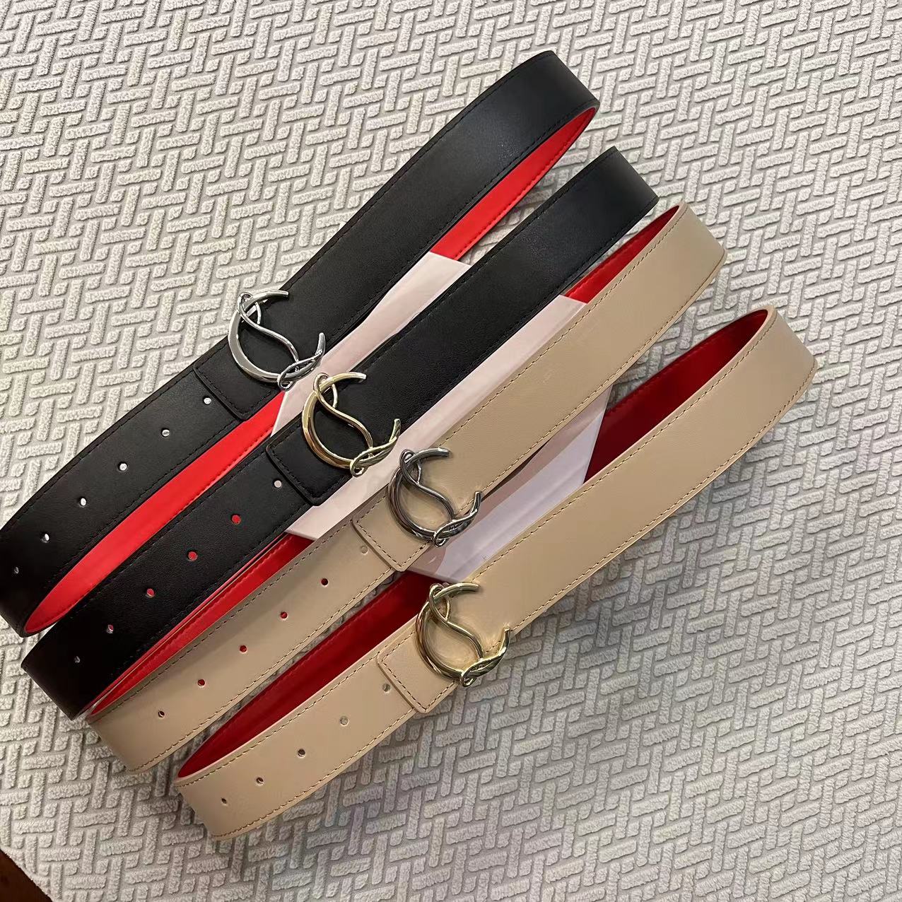 Christian Louboutin reversible  belts