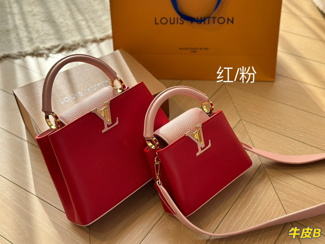 Louis Vuitton Capucines Handbag( 28cm and 20cm)