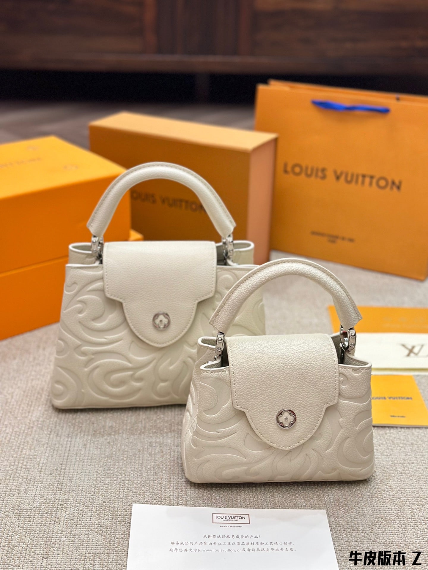 Louis Vuitton Capucines Handbag( 27cm and 20cm)