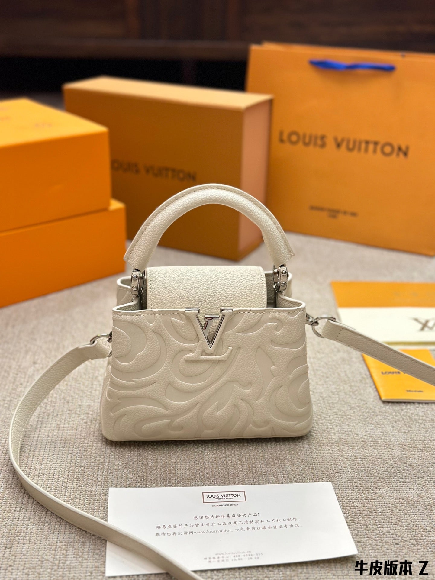 Louis Vuitton Capucines Handbag( 27cm and 20cm)