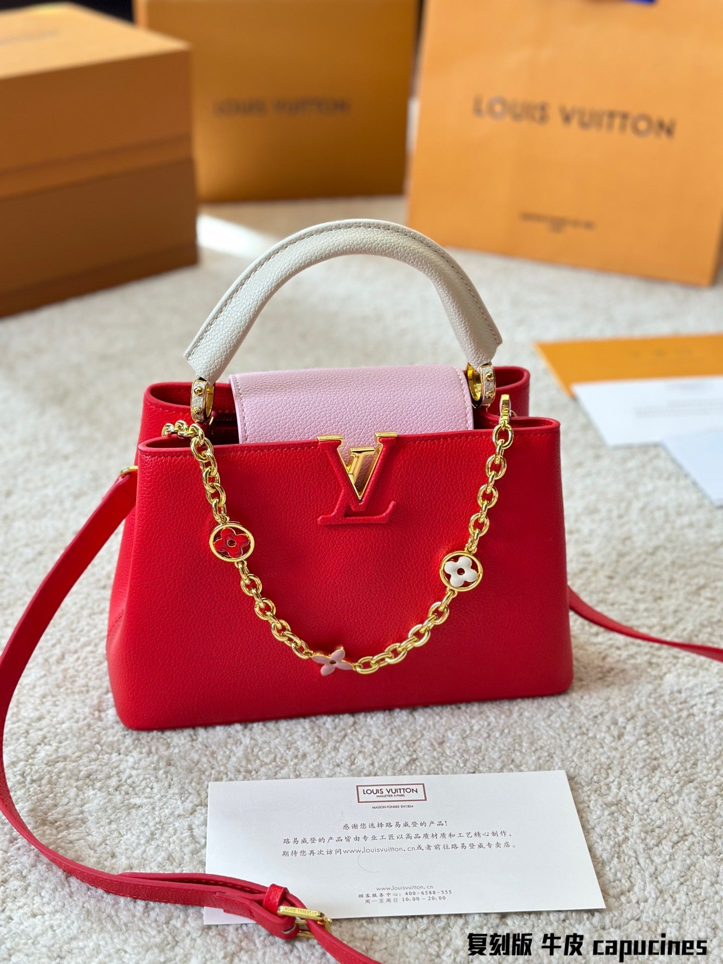 Louis Vuitton Capucines Handbag( 27cm and 20cm)