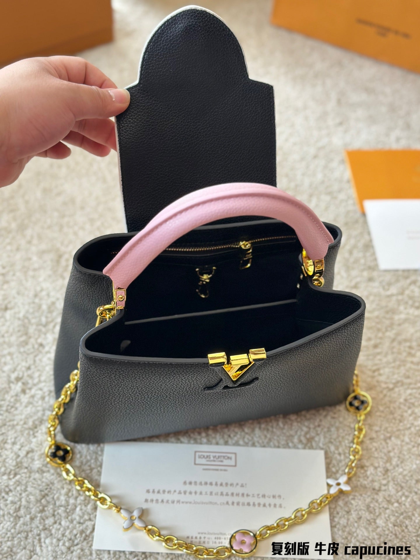 Louis Vuitton Capucines Handbag( 27cm and 20cm)