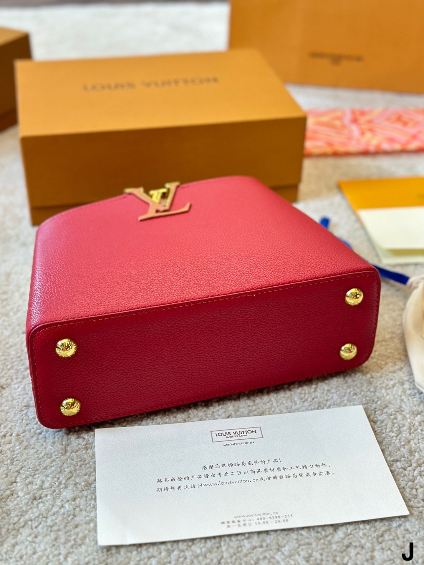 Louis Vuitton Capucines Handbag( 27cm and 20cm)