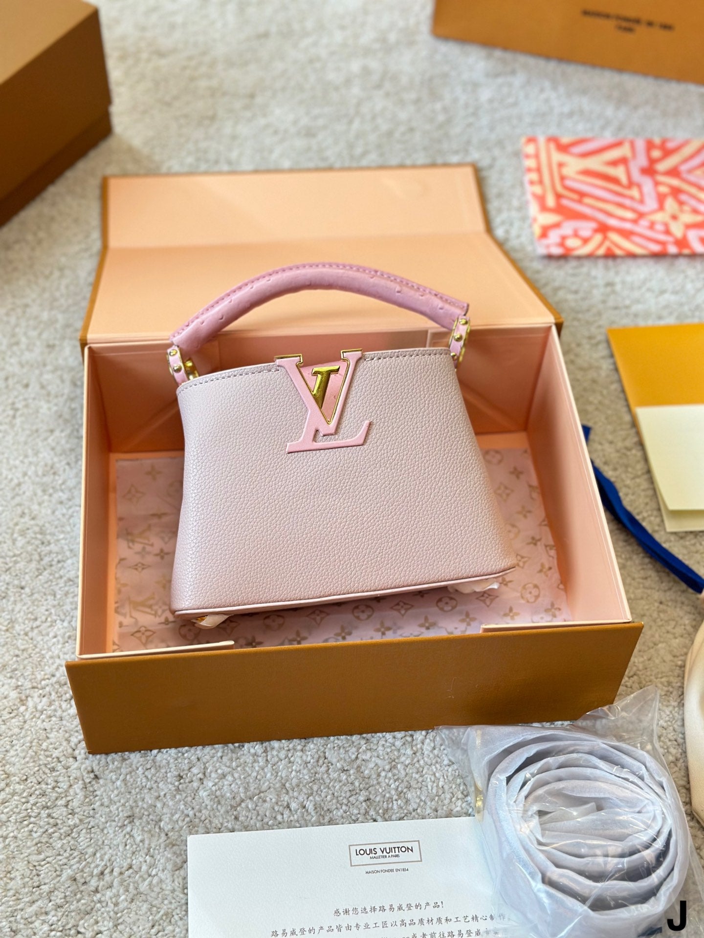 Louis Vuitton Capucines Handbag( 27cm and 20cm)