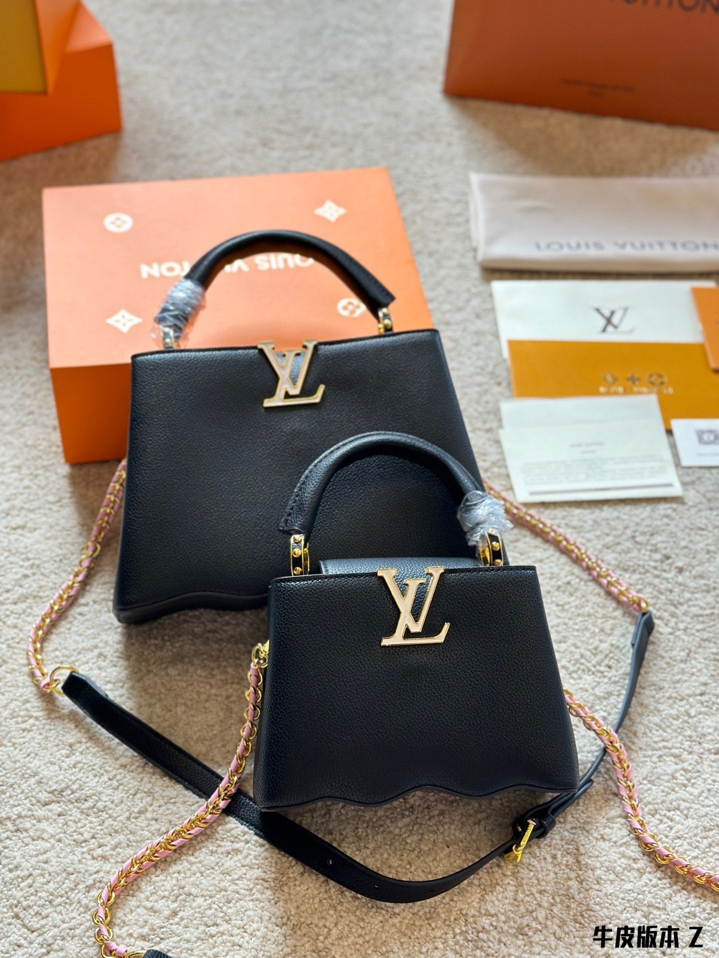 Louis Vuitton Capucines Handbag( 27cm and 20cm)