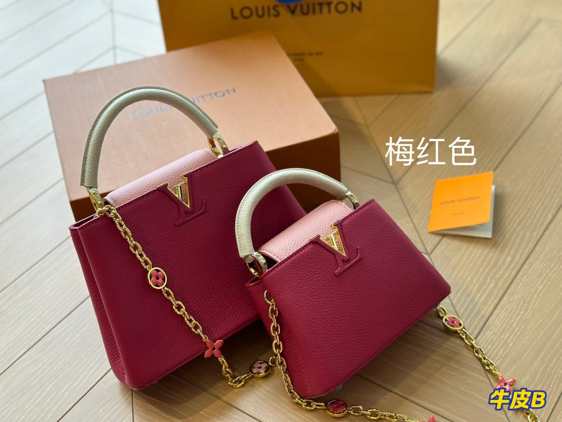Vuitton Capucines Handbag( 27cm and 20cm )