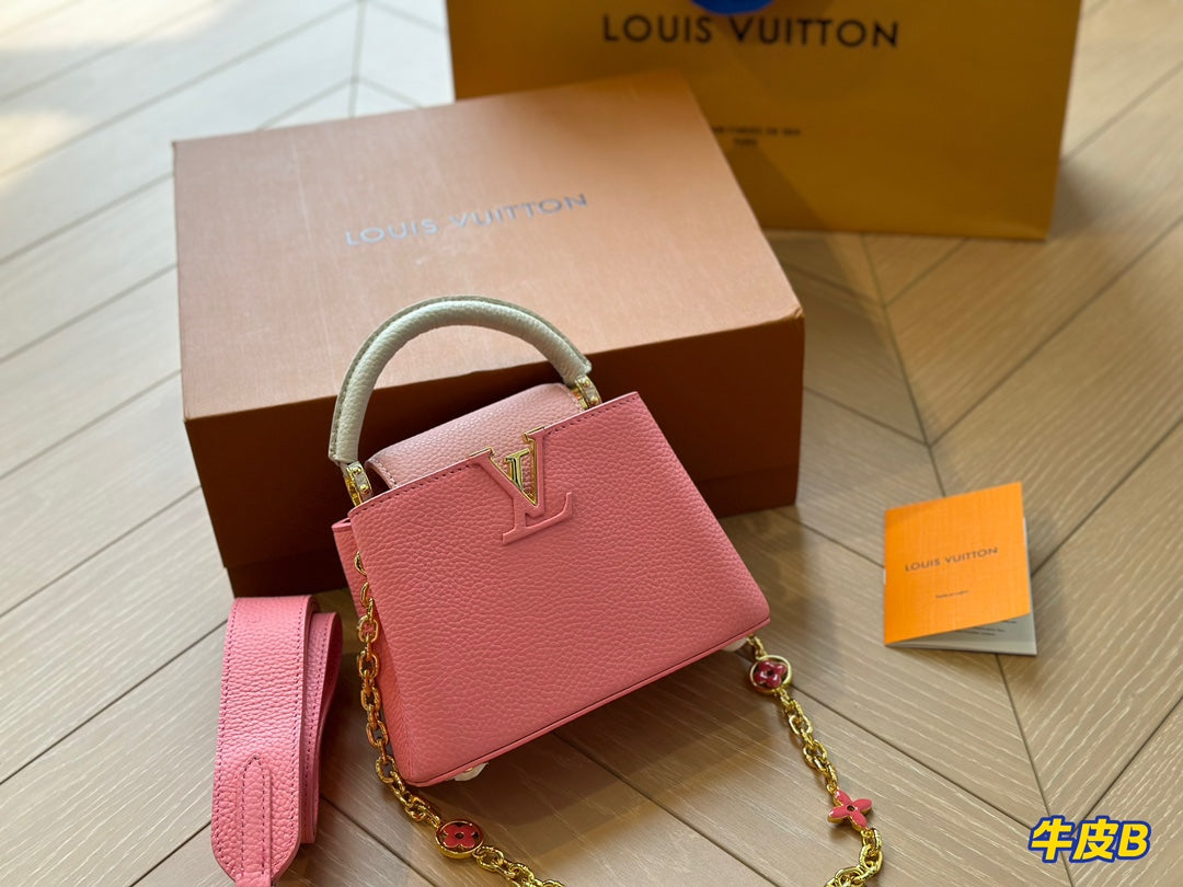 Vuitton Capucines Handbag( 27cm and 20cm )