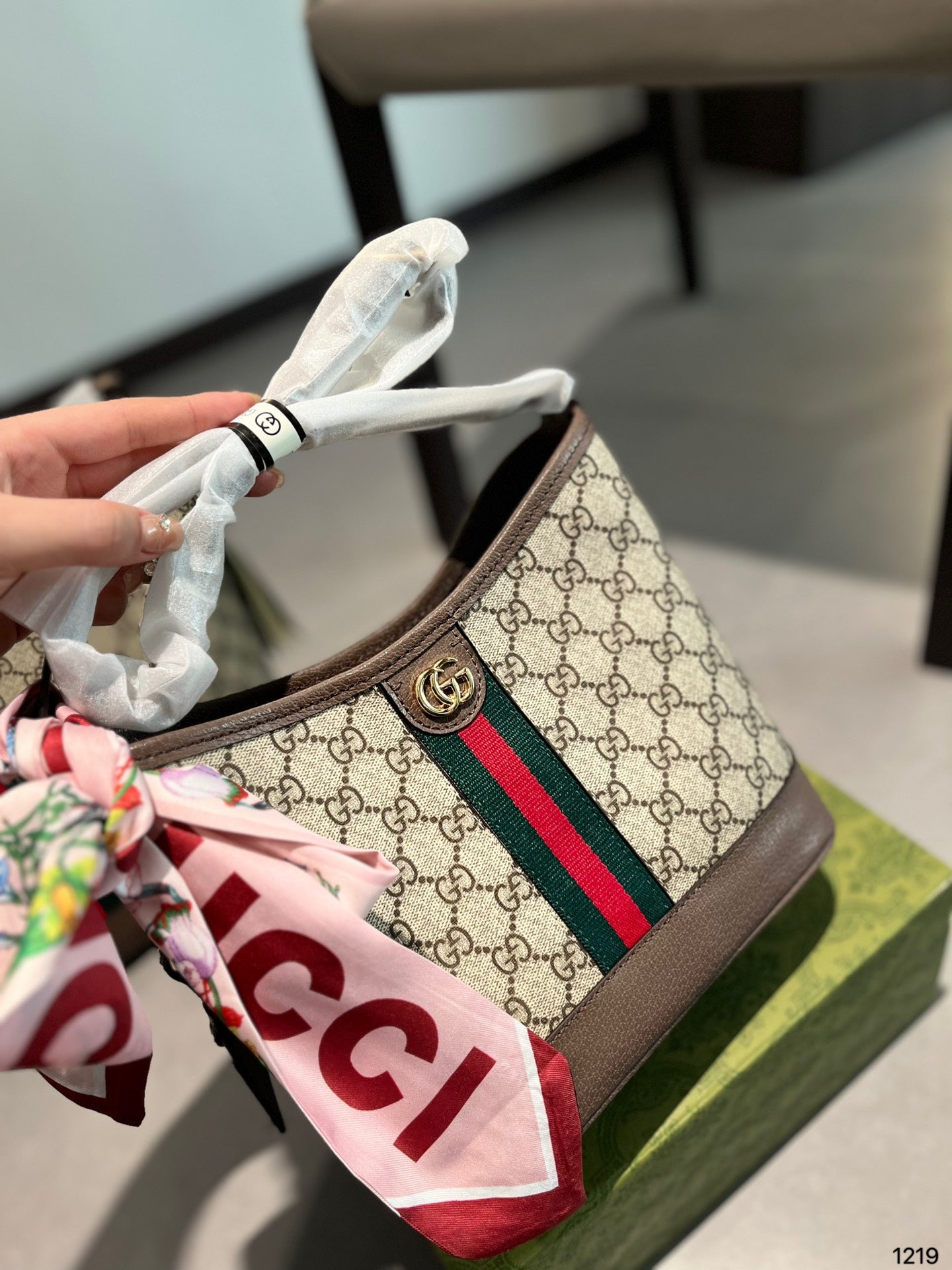 Gucci Handbag + Free Twilly scarf