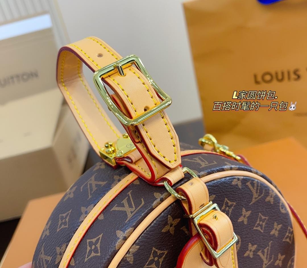 Louis Vuitton Boite Chapeau Souple MM Monogram Canvas Handbag ( Lushentic Version )