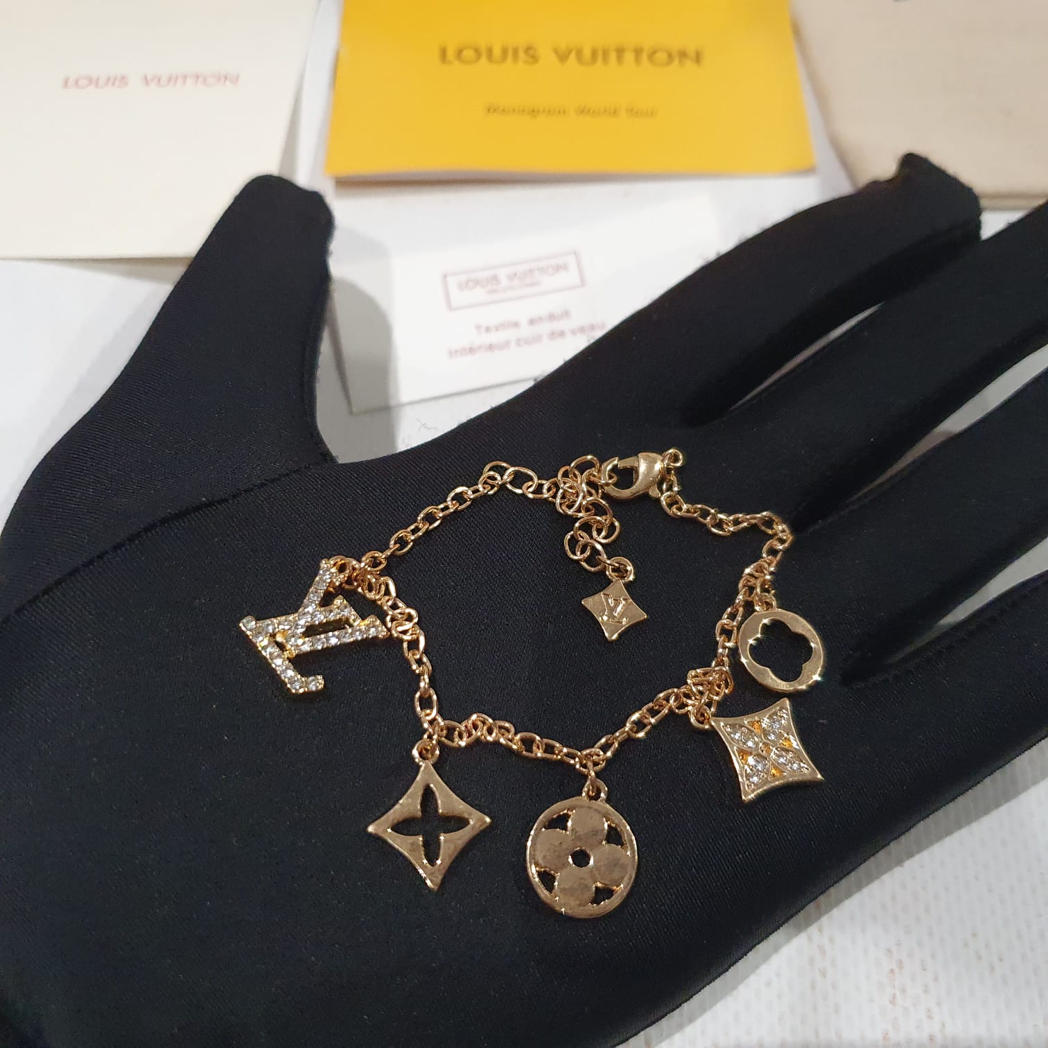 Louis Vuitton Necklace and Bracelet