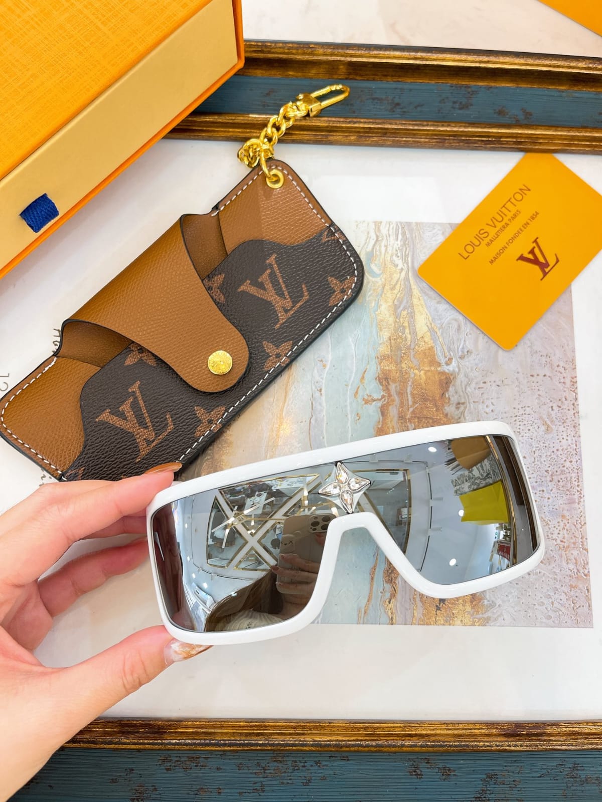 Louis Vuitton Cyclone Sport Mask Sunglasses