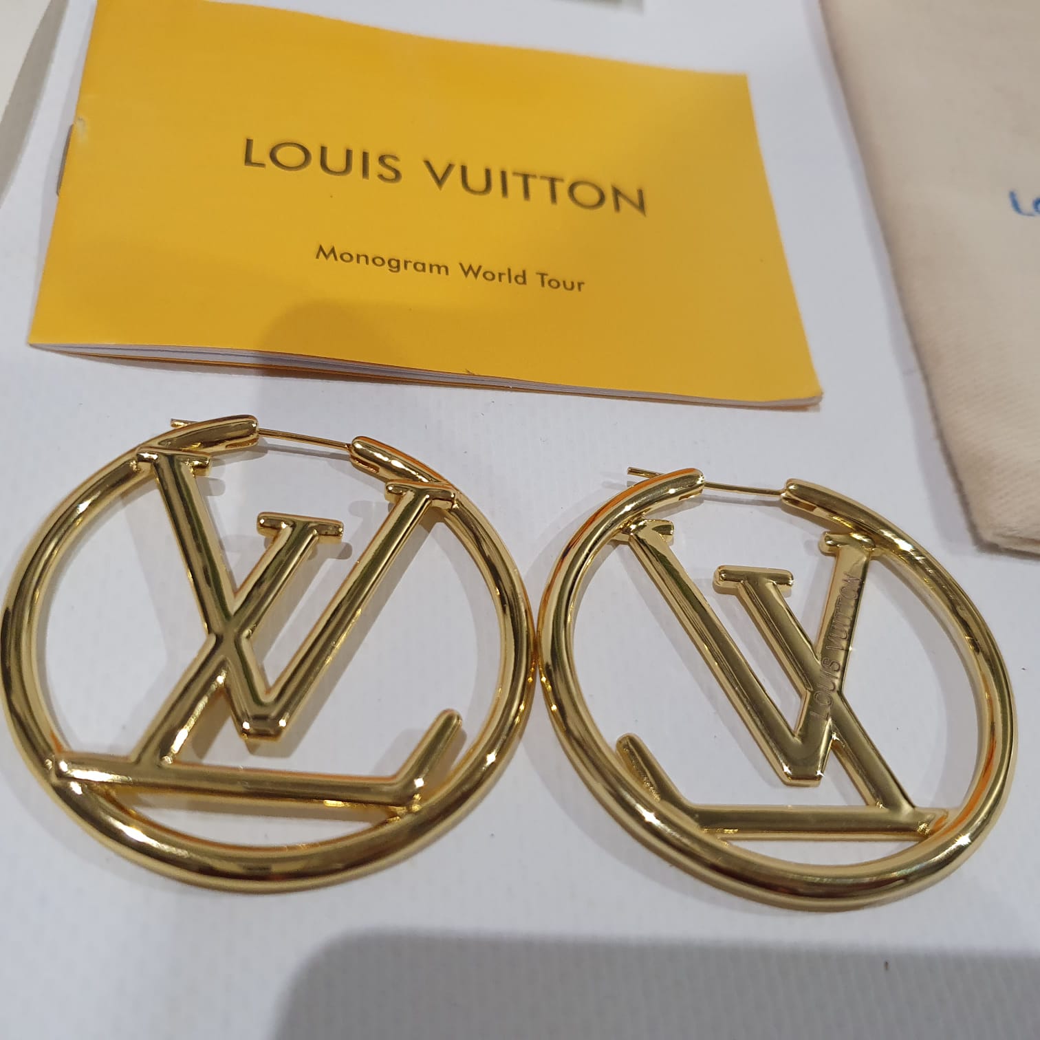 Louis Vuitton Hoop Earrings Replica