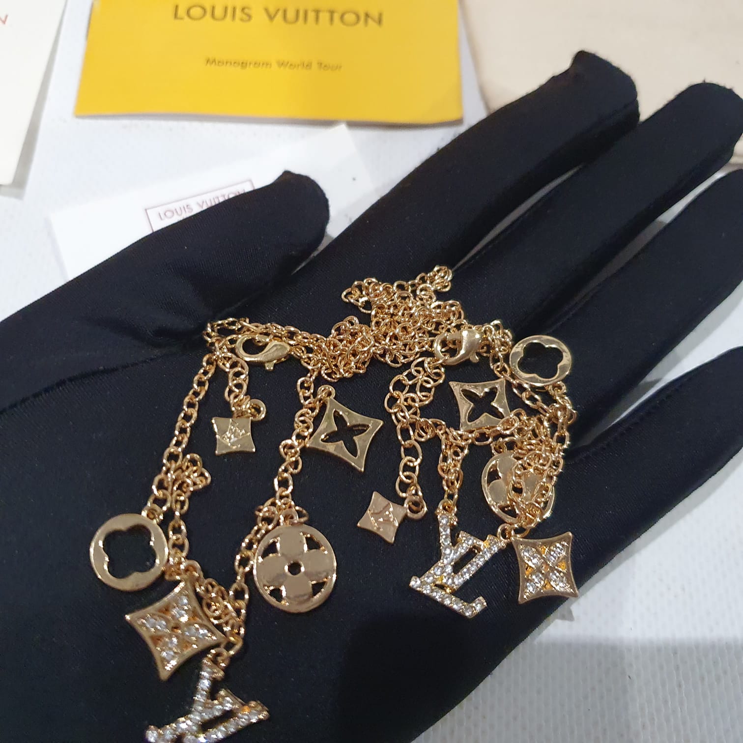 Louis Vuitton Necklace and Bracelet