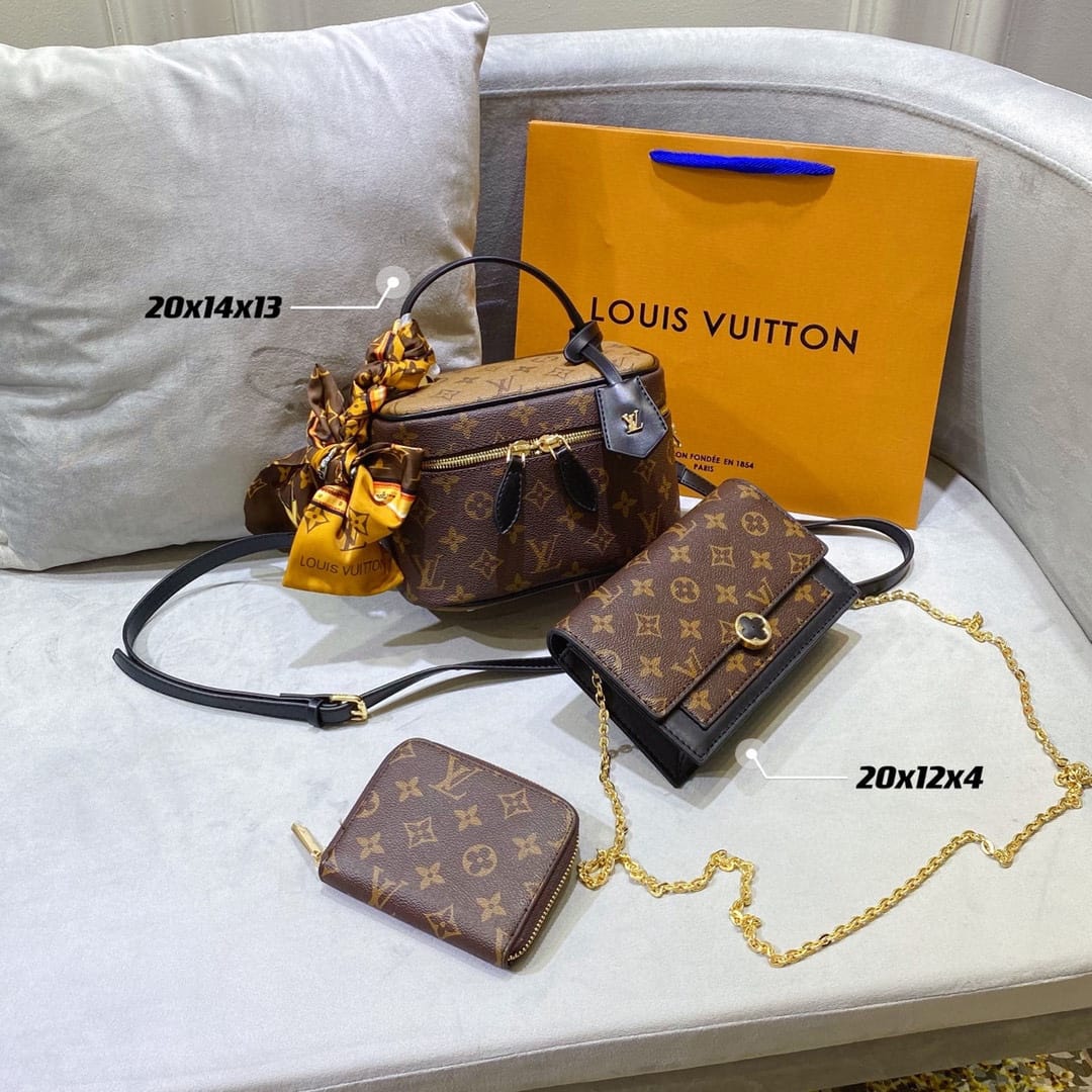 Louis Vuitton Vanity Handbag Sets