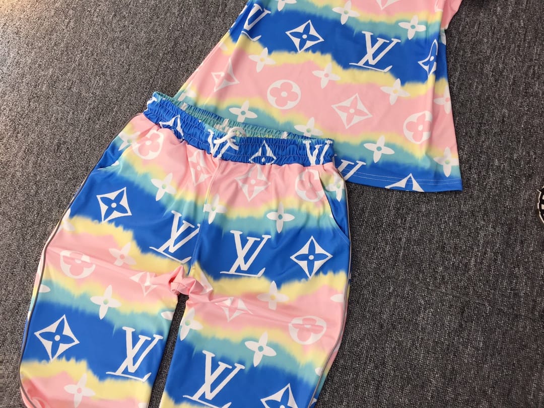 Louis Vuitton  Jogger and Tshirts Set.