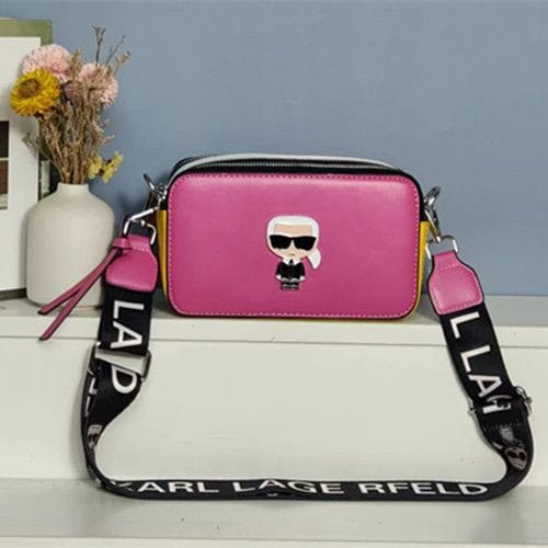 Pink Karl Lagerfeld Bags Karl Lagerfeld HANDBAG – Merit Trends