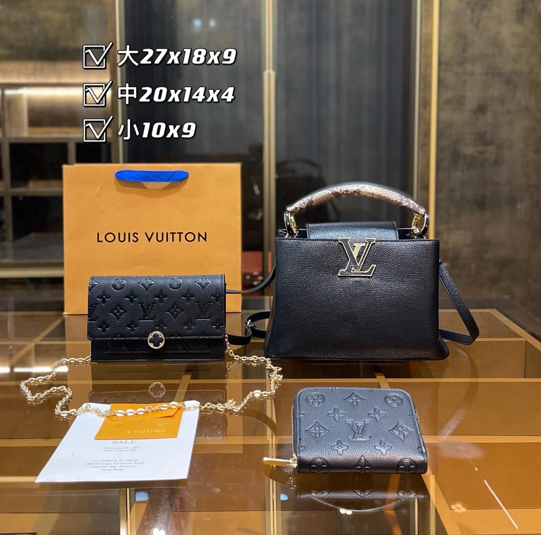 Louis Vuitton Capucine Handbag Sets