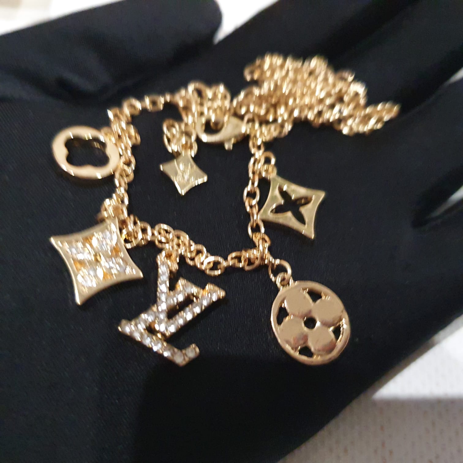 Louis Vuitton Necklace and Bracelet