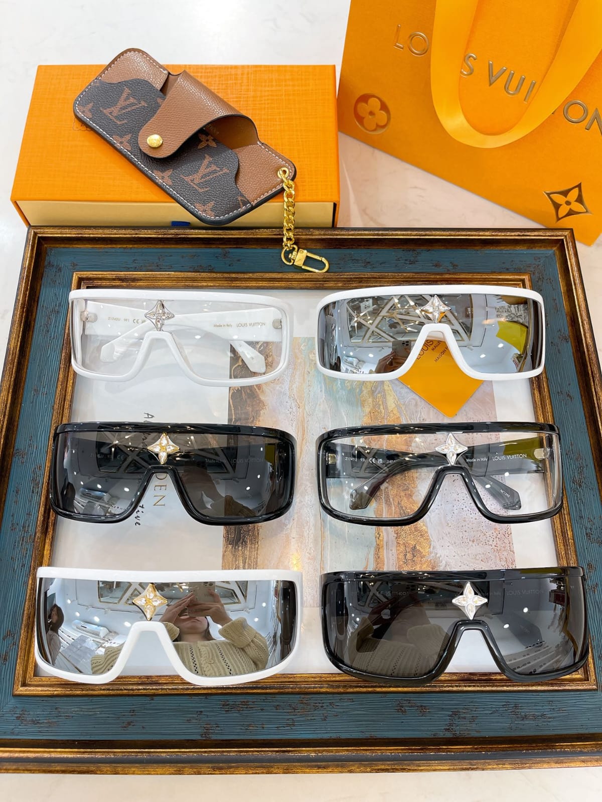 Louis Vuitton Cyclone Sport Mask Sunglasses 