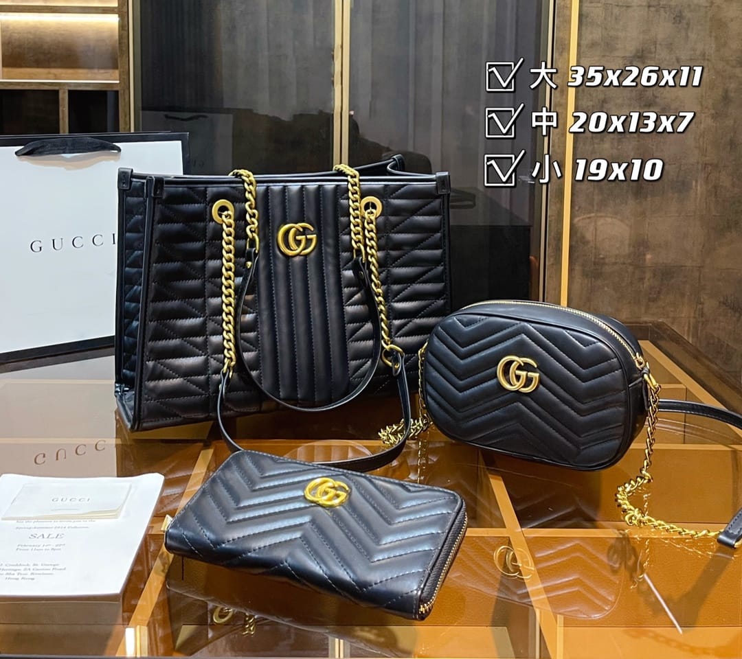 Gucci Marmont Tote Handbag Sets