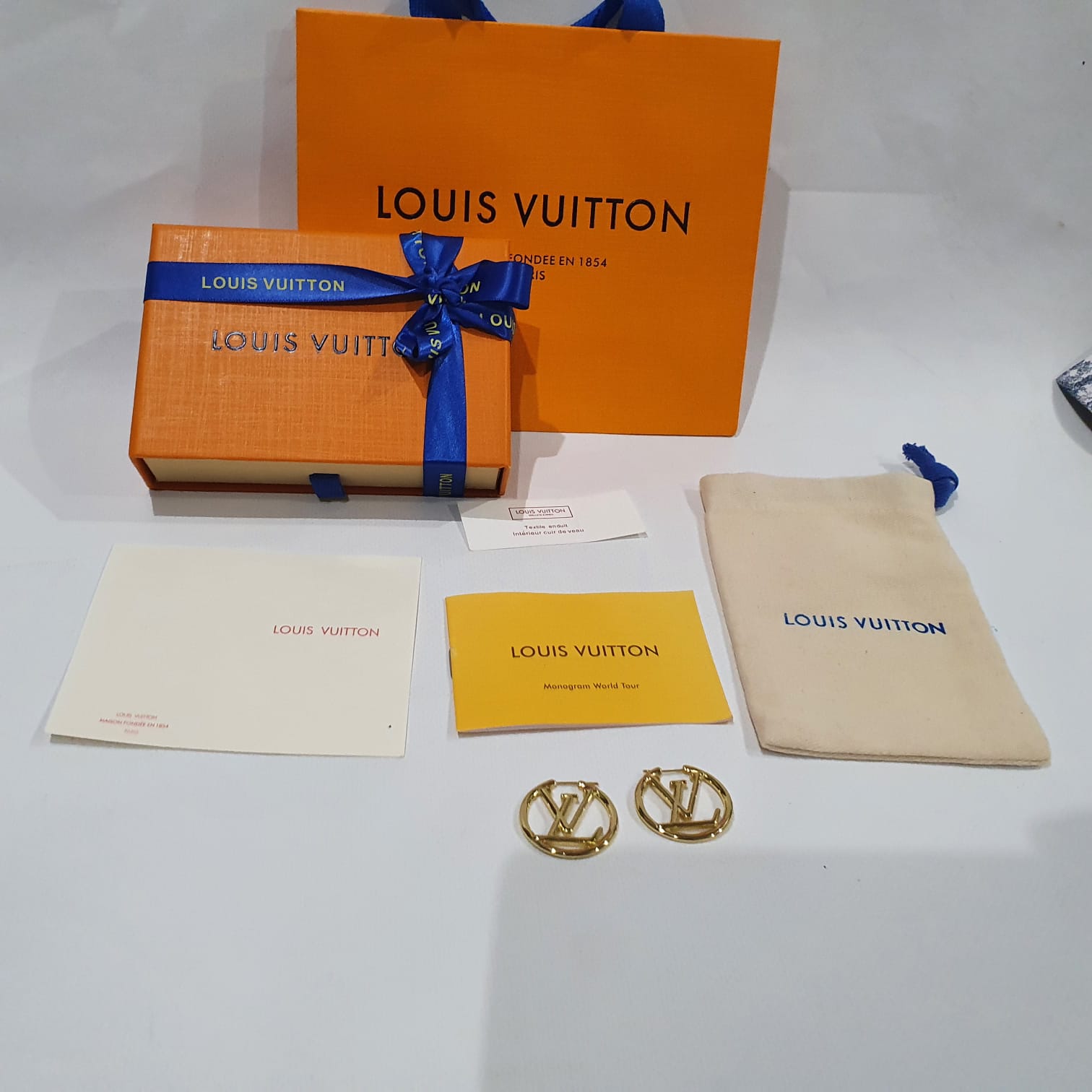 Louis Vuitton Hoop earrings