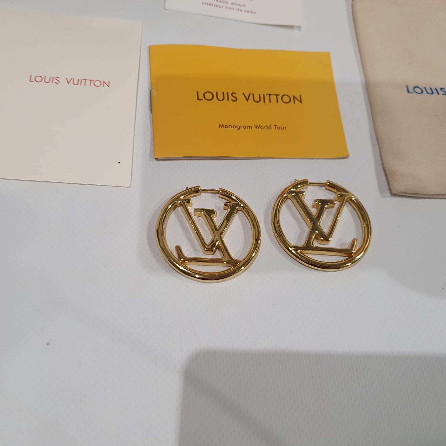 Louis Vuitton Hoop earrings