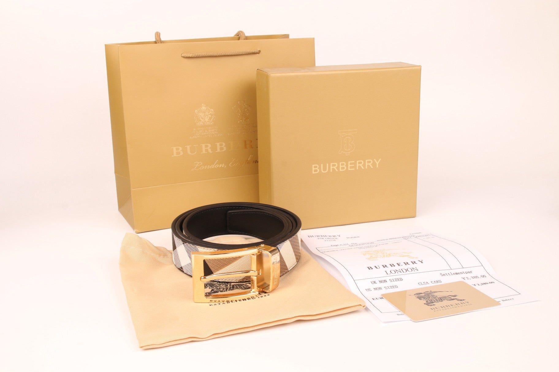 Burberry belt