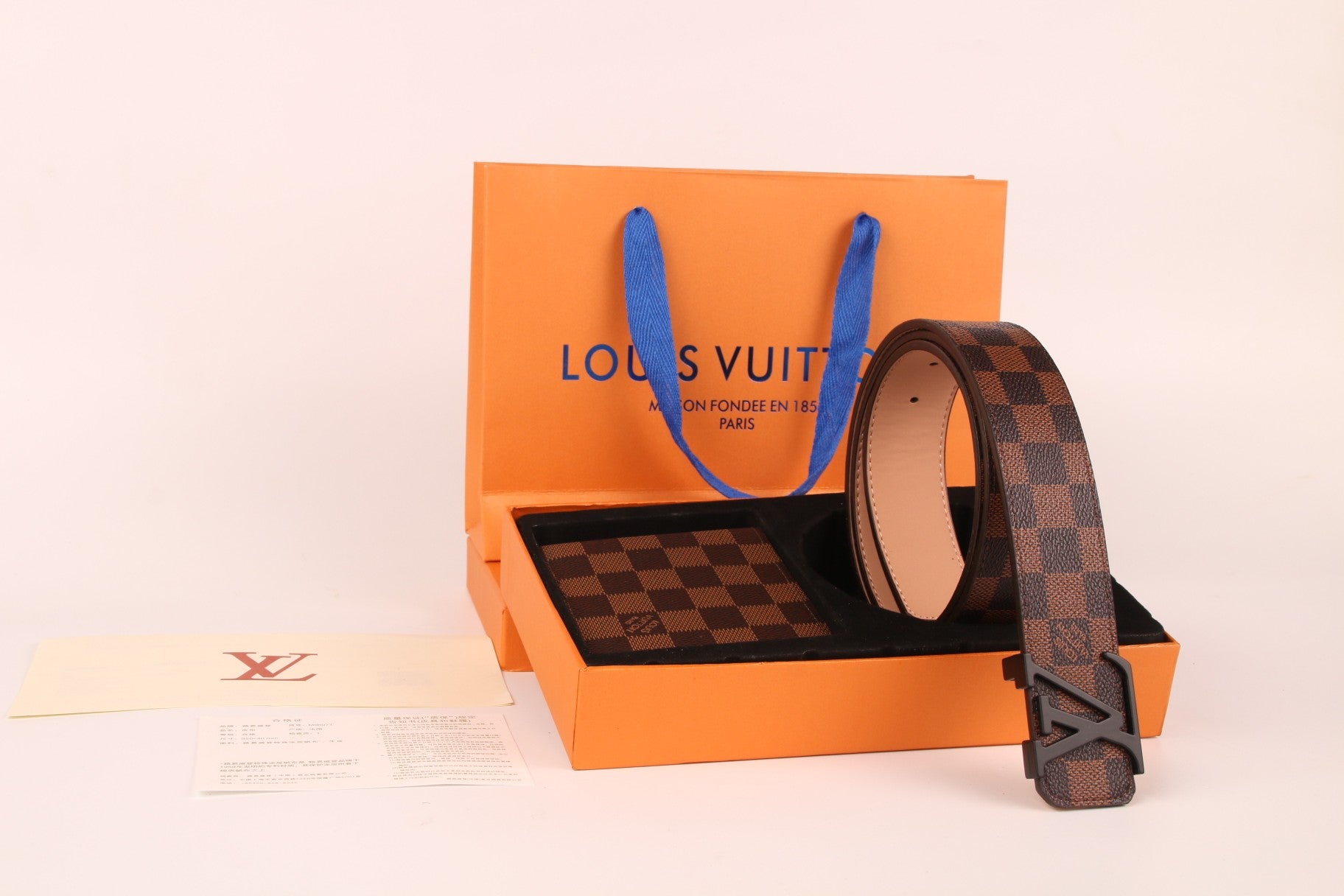 louis vuitton wallet set