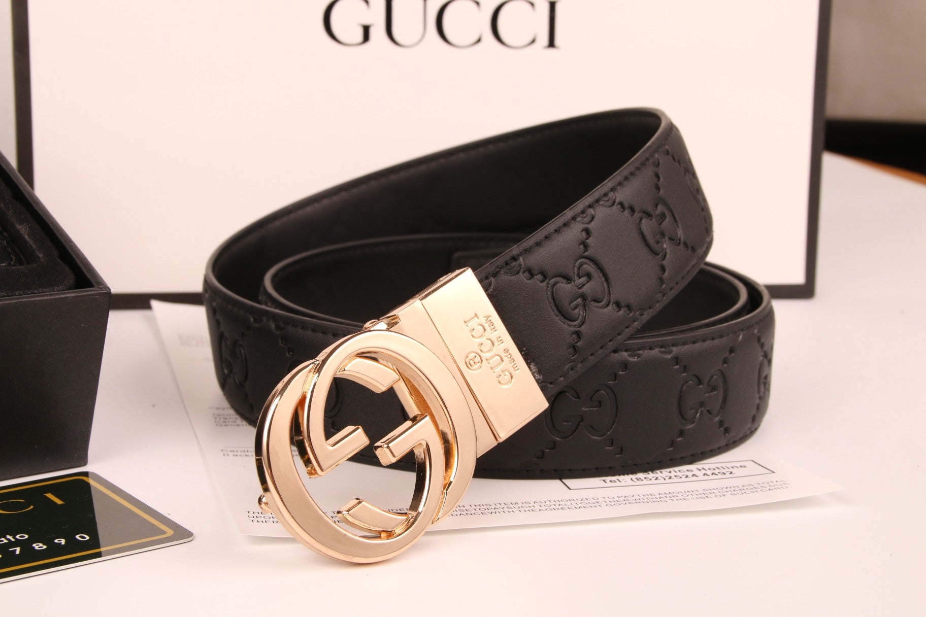 Gucci Belt and Wallet Set