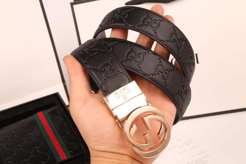 Gucci Belt and Wallet Set