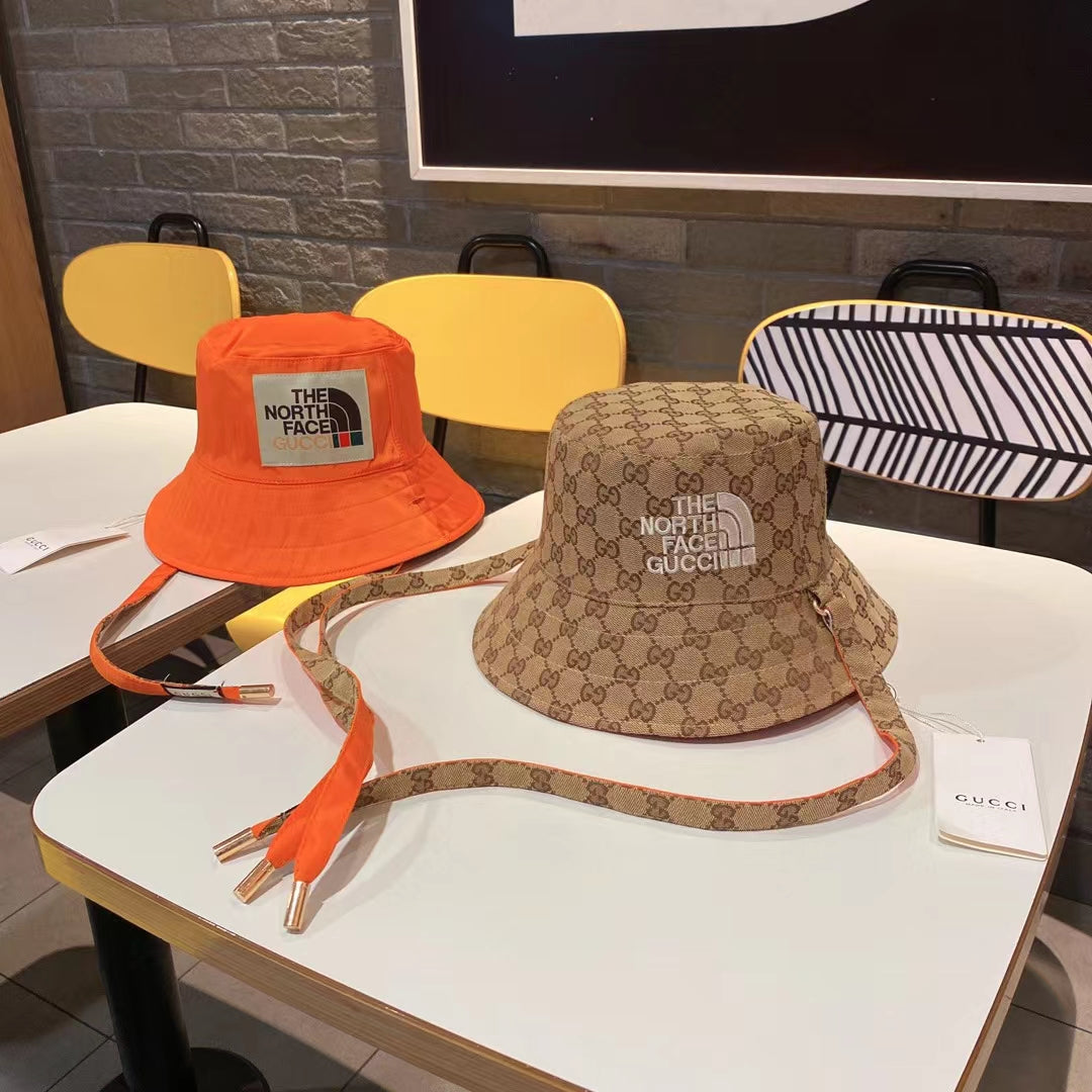 Amazon Bucket Hat Round Face Gucci “The North Face” Reversible