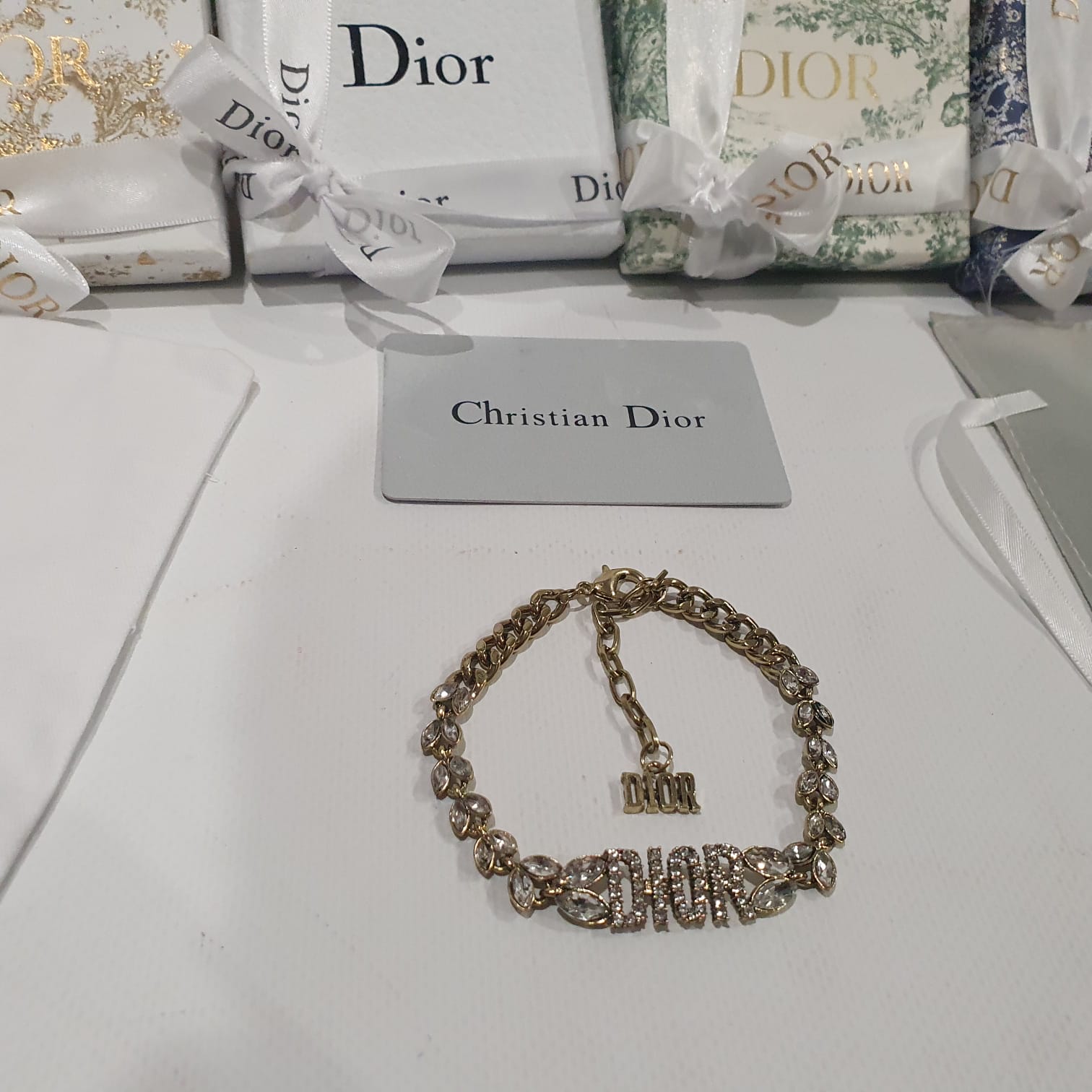 Christian Dior Necklace and Bracelet