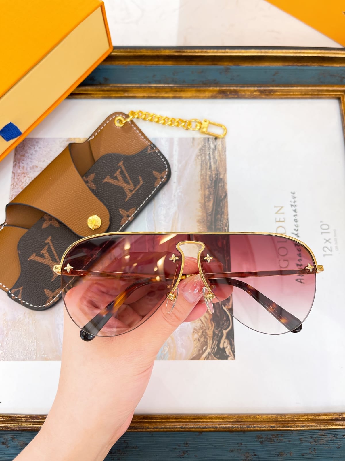 Louis Vuitton Grease Mask Sunglasses