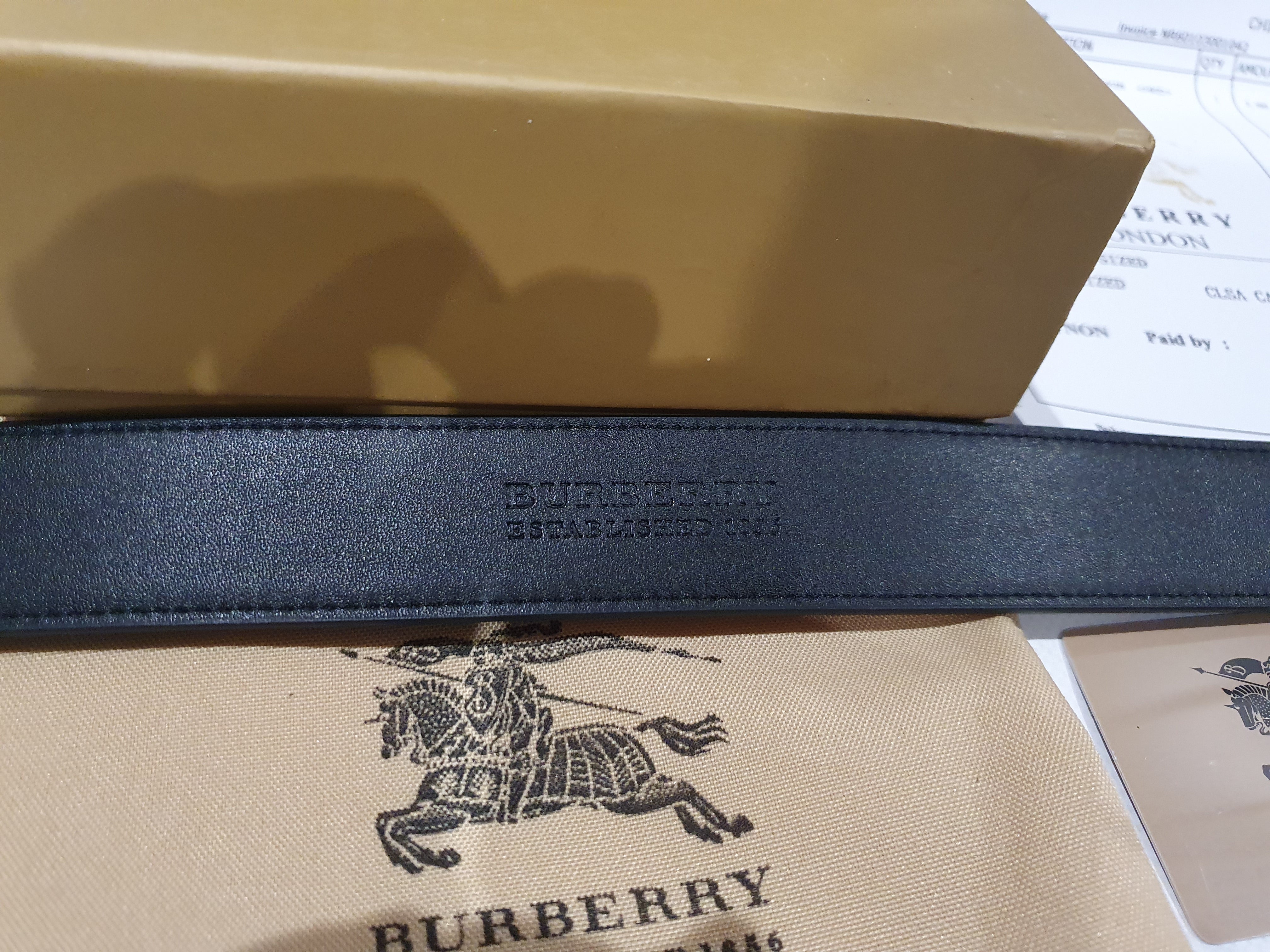 Burberry belt